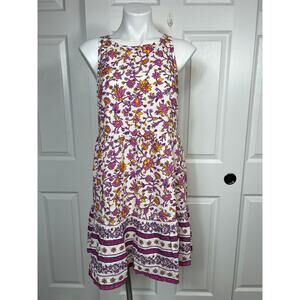 Old Navy Women's Floral Summer Pink Dress Size Small